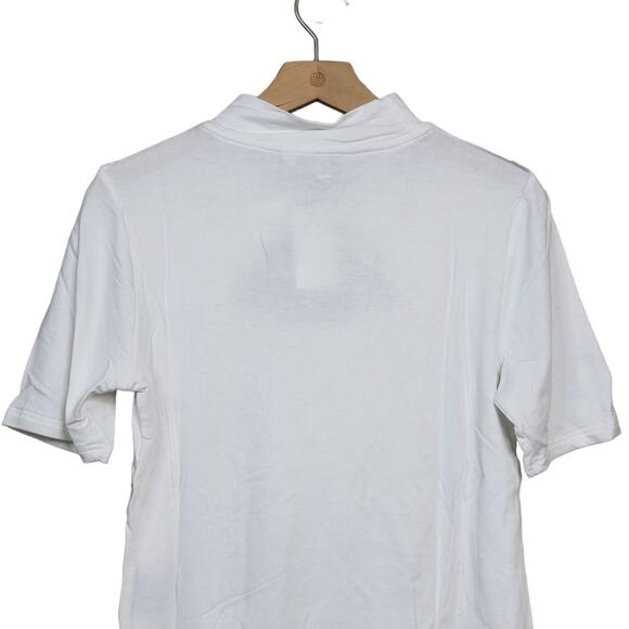 Walter Baker Womens Large Shelby Cut Out Top in White NEW - Picture 5 of 11